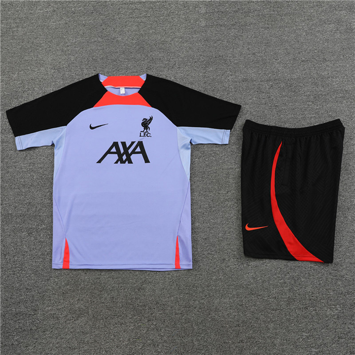 Chandal del Liverpool Manga Corta 22-23 Purpura - Pantalon Corto